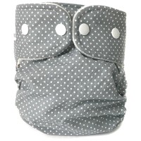 WeeCare Easy Cover Überhose Large Dots-Dusty Blue