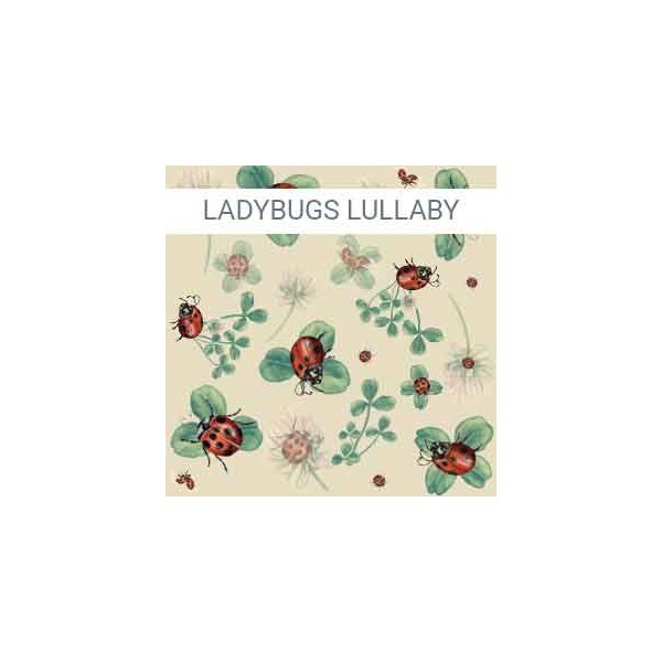 Little Lamb Double Wetbag Windelbeutel Small Ladybugs Lullaby