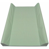 Asmi 2-Keil Wickelauflage Karo grün 50 x 70 cm