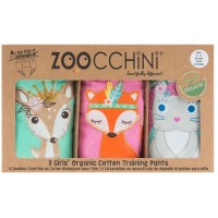 Zoocchini Training Pants 3er-Set Bio-Baumwolle Woodland Princesses