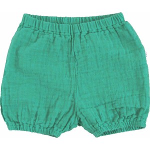 iobio Shorts Faro Musselin Bio-BW Smaragd