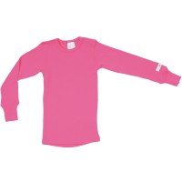 ManyMonths Woollies MerinoWool Shirt Long Sleeve Wild Pink