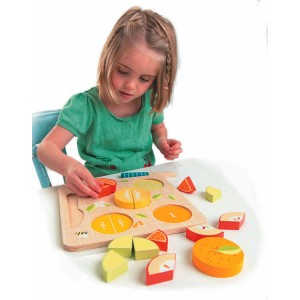Tender Leaf Toys Puzzle Früchte 17 Teile