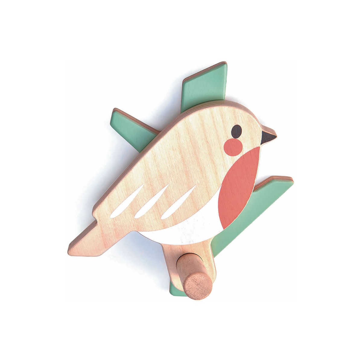 Tender Leaf Toys Garderobenhaken Vogel
