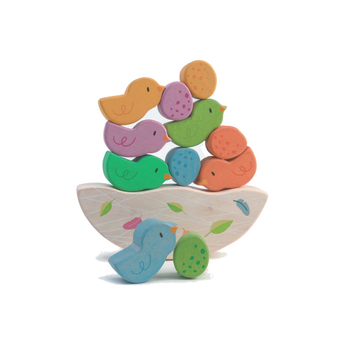 Tender Leaf Toys Balancierspiel Vögel 12 Teile