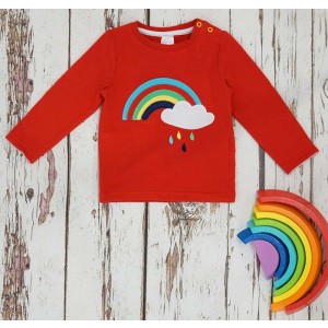 Blade & Rose Langarm-Shirt Rainbow Gr. 0-6m