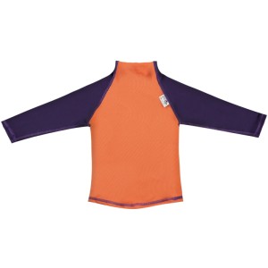 Close Pop-In UV-Schutzkleidung Langarm-Shirt Orange/Lila