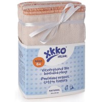 xkko Prefold Faltwindeln Bio-BW ORGANIC 6er Set