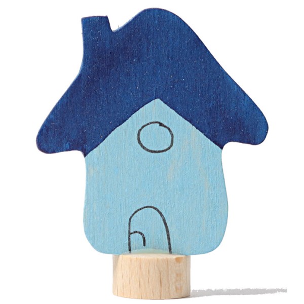 Grimms Steckfigur Blaues Haus