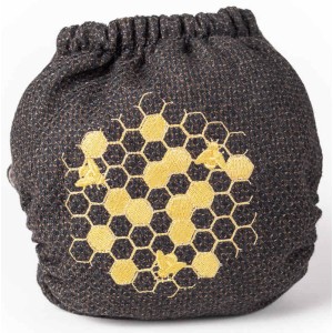 Doodush Wool Cover Bestickte Wollüberhose Bee