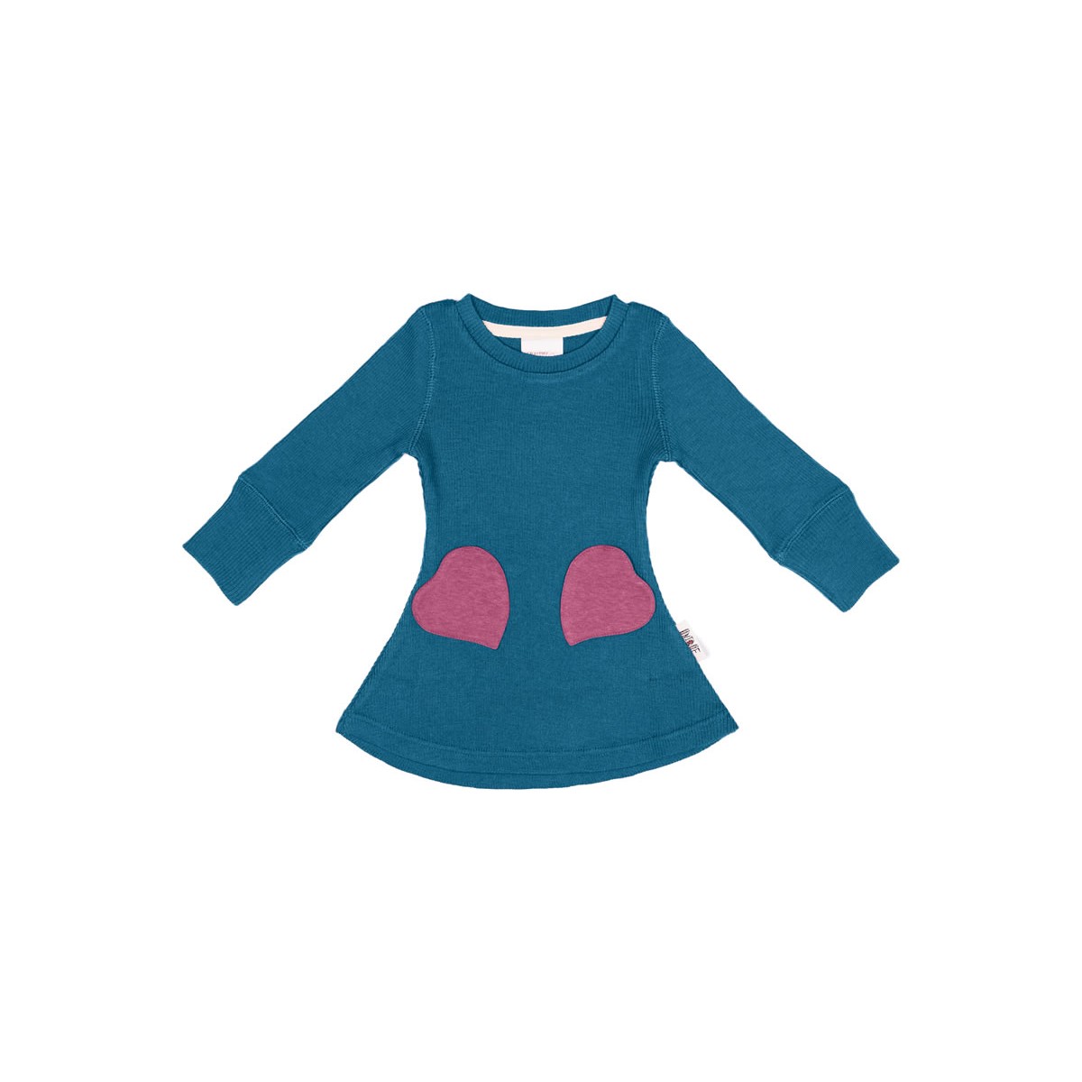 ManyMonths Woollies LS Heart Pocket Dress Wollkleid...
