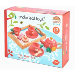 Tender Leaf Toys Holzspielzeug Teeservice 12-teilig
