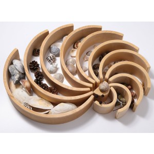 Grimms Regenbogen Natur 12-teiliges Set