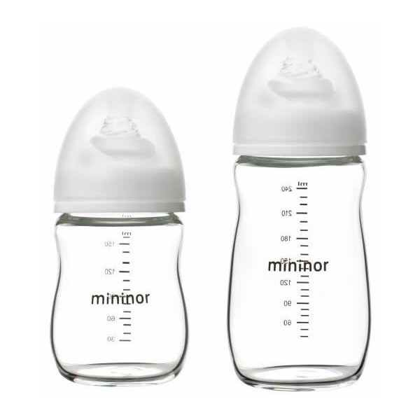 Mininor Baby Glasflasche