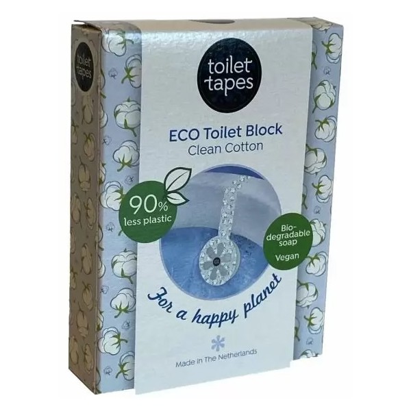 Toilet Tapes Der nachhaltige WC-Stein Clean Cotton