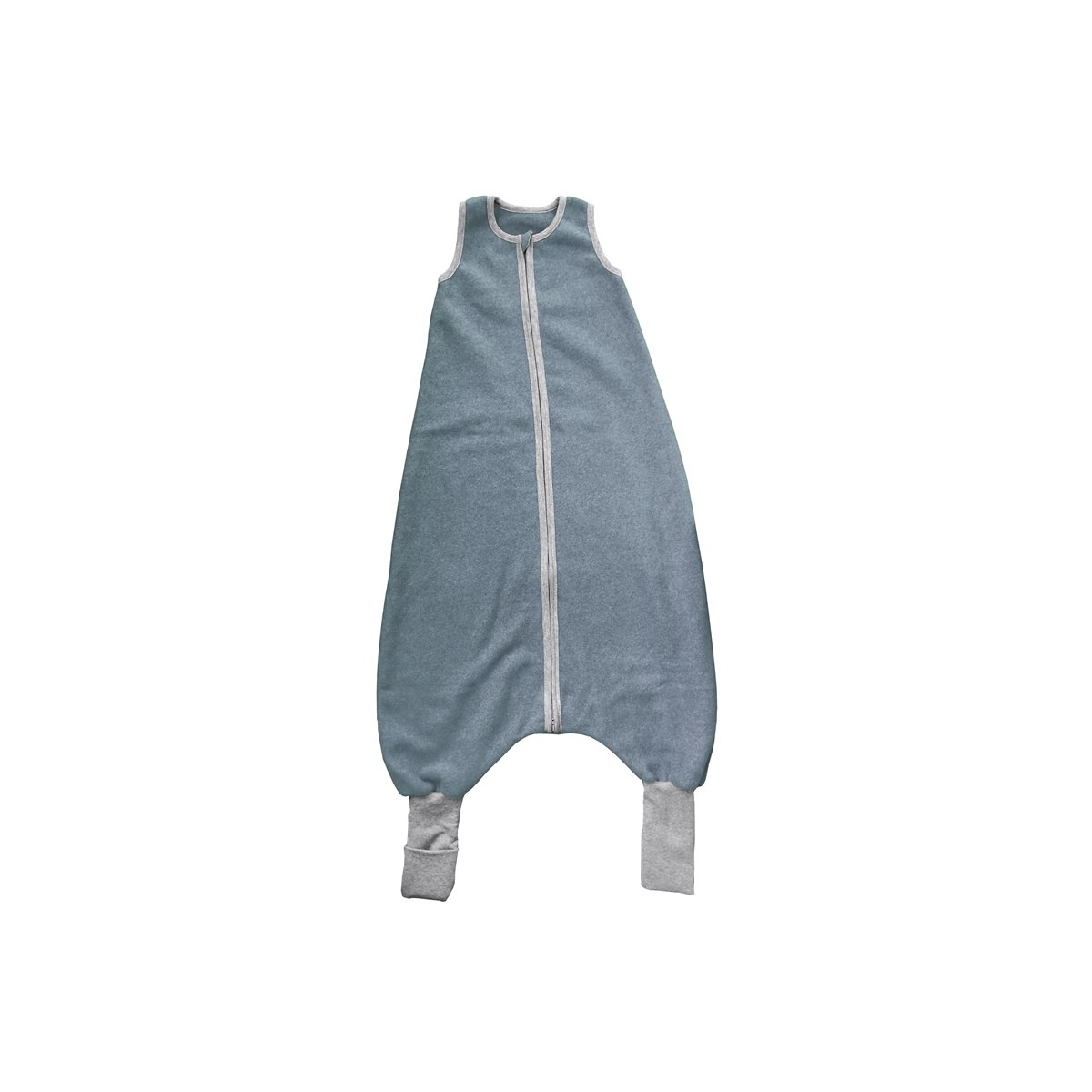 iobio Schlafsack mit Beinen Bio-BW Steinblau Melange