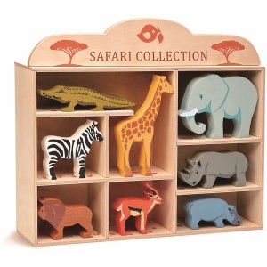 Tender Leaf Toys Holzfiguren Safari Collection Display 9...