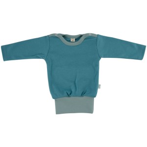 Baby-Shirt zum Abhalten W-free Vintage Blue