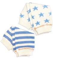 Leg-Warmers Newborn Beinstulpen BIO-BW Blue Stars & Stripes 2er-Set