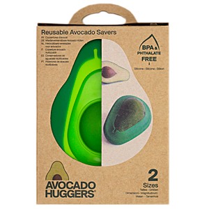 Food Huggers Silikon-Deckel Avocado H&uuml;lle 2er-Set