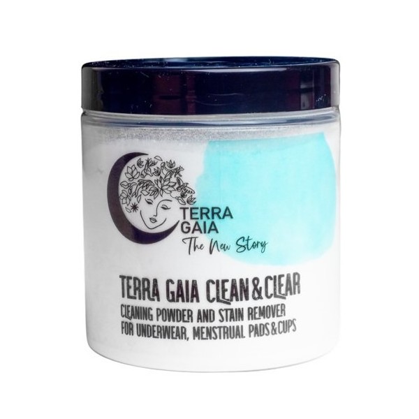 Terra Gaia Clean & Clear Reinigungspulver für Monatshygiene