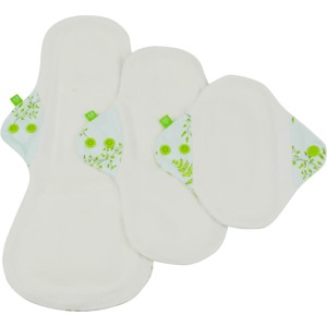 Fern waschbare Menstruationsbinden Trial-Set 4-teilig