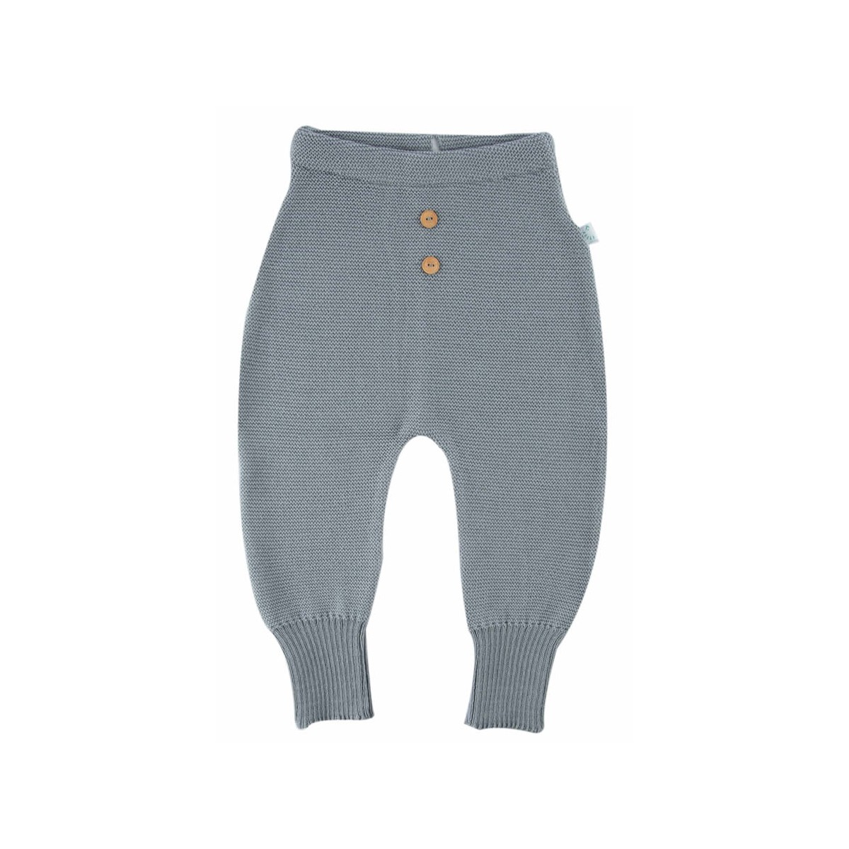 iobio Pumphose Babyhose Wollstrick hellgrau