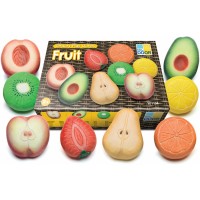 Sensorische Spielsteine Früchte 8-teilig