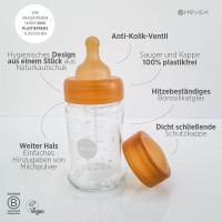 Hevea Verschlusskappe für Babyfläschchen m. weitem Hals