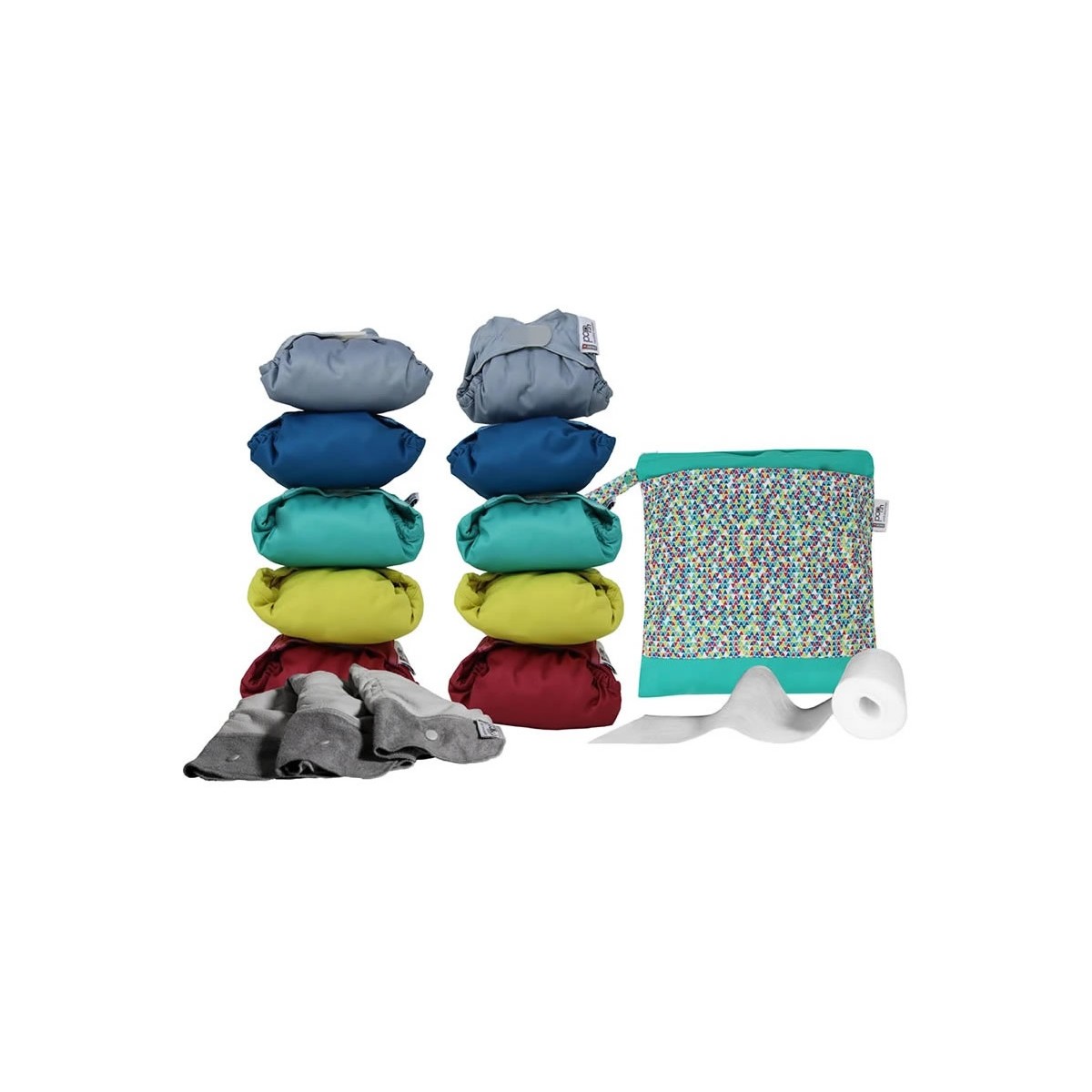 Close Pop-In Stoffwindelset V2 Bamboo Sparpaket Brights