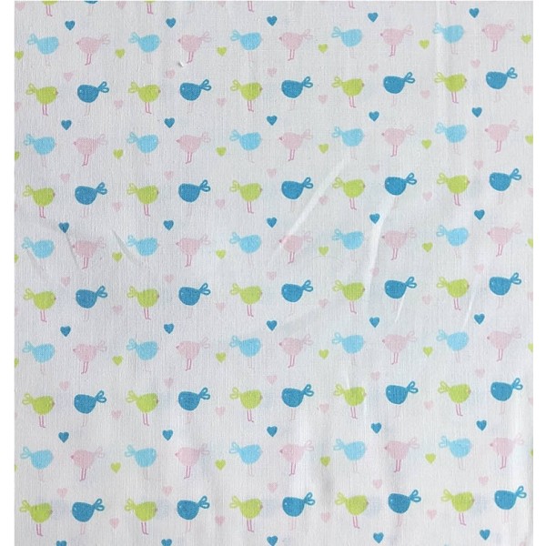 Baumwollstoff Meterware Carrie Zwitscherparade 160 cm