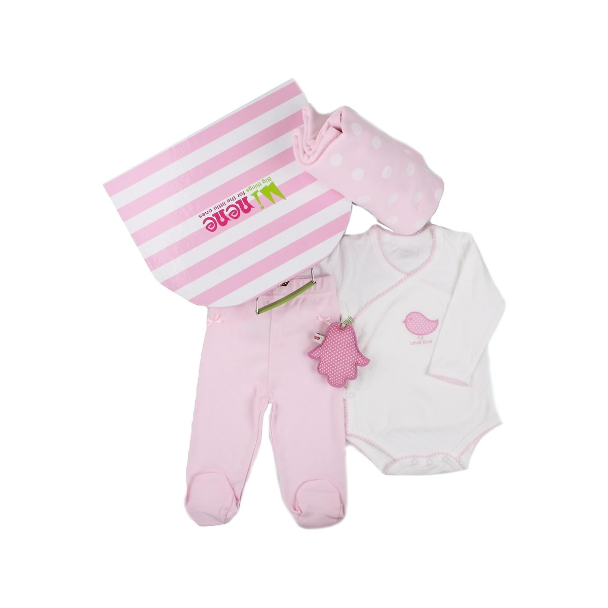 Minene Geschenkset im Koffer rosa 5-teilig