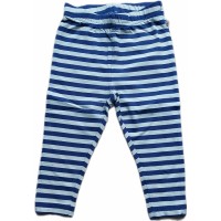 Frugi Fancy Leggings Bio-BW Navy Stripe