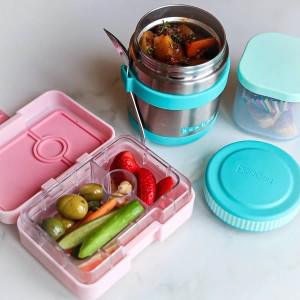 Yumbox Zuppa Edelstahl Thermobehälter mit Löffel 420 ml