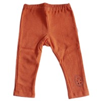 iobio Hose Leggings Bio-BW Igelkind Orange