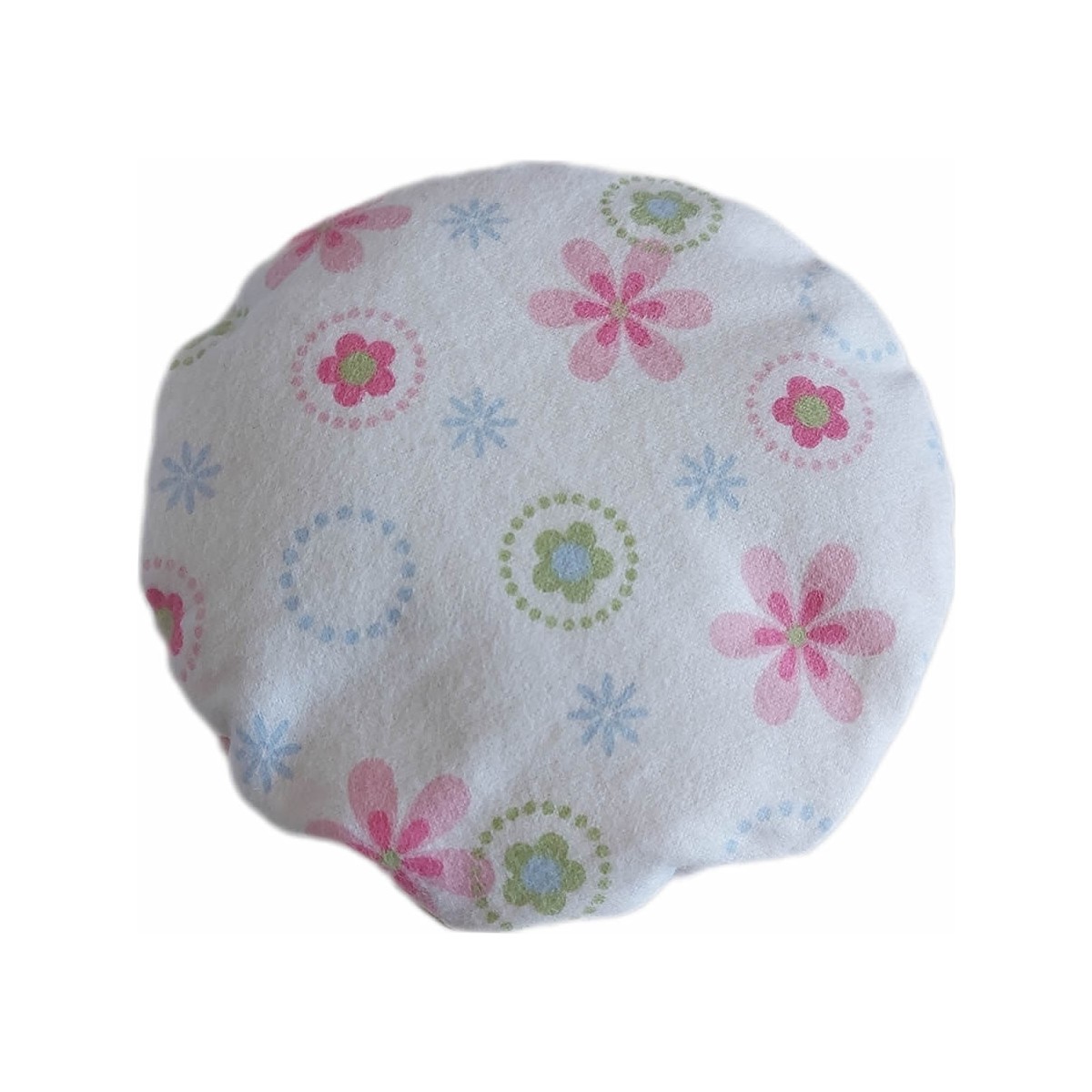 Wärmekissen rund Blume Rose-Creme inkl....