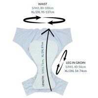 Pupus Inkontinenzslip mit Einlage Gr. XL+2XL (95-137 cm)