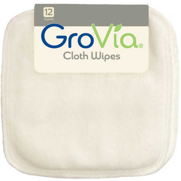 GroVia Waschlappen Reinigungstücher 12er-Set