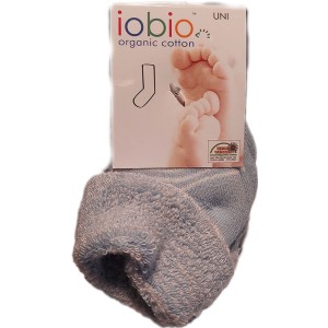 ioBio Babysöckchen kbA Newborn hellblau