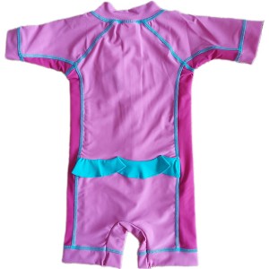 Bright Bots UV-Schutz Kurzarm-Anzug rosa