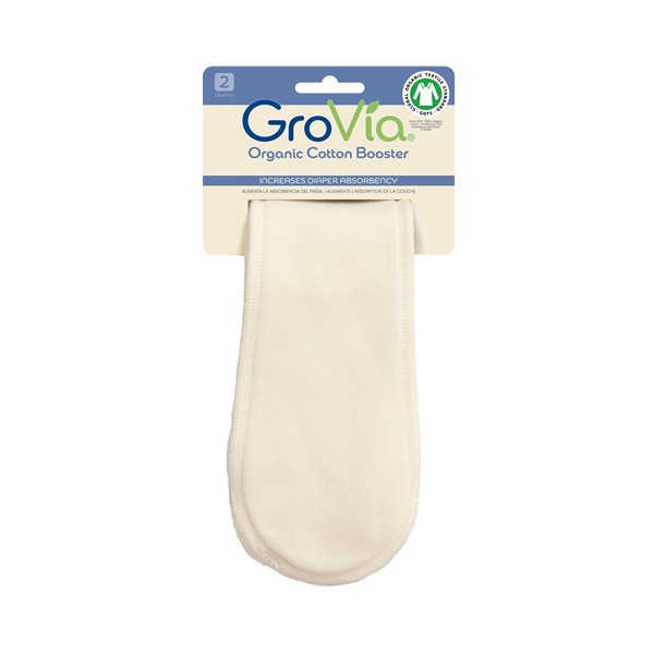 GroVia Organic Cotton Booster 2er-Set