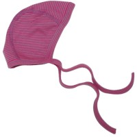 ioBio Babymütze kbA rosa-grau